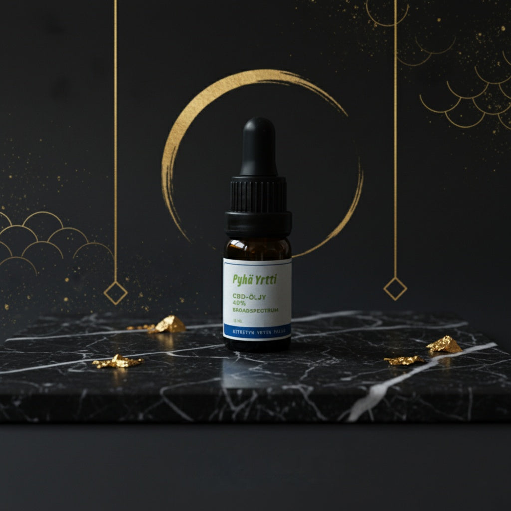 Pyhä Yrtti 40% Laajan spektrin CBD-ihoöljy