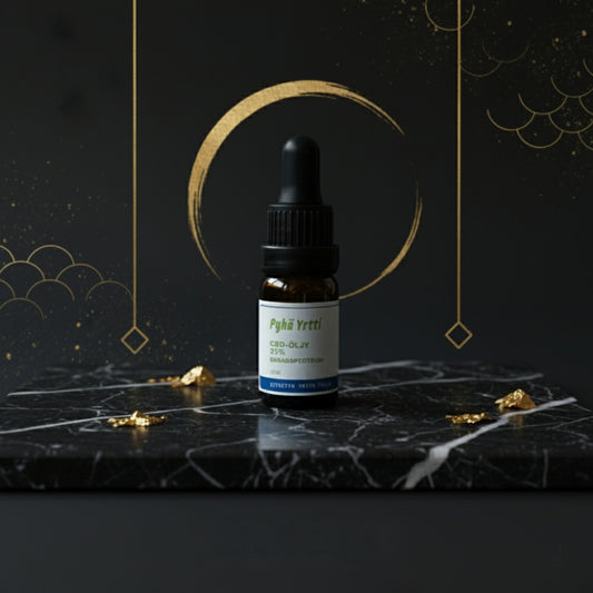 Pyhä Yrtti 25% Laajan spektrin CBD-ihoöljy