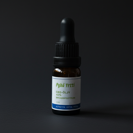 Pyhä Yrtti 40% Laajan spektrin CBD-ihoöljy